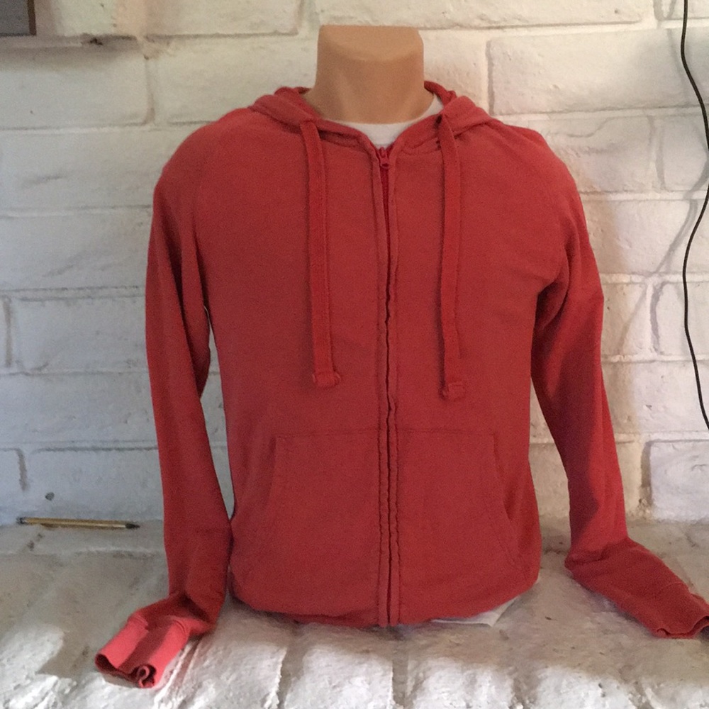 Red American Rag Zip Up Hoodie